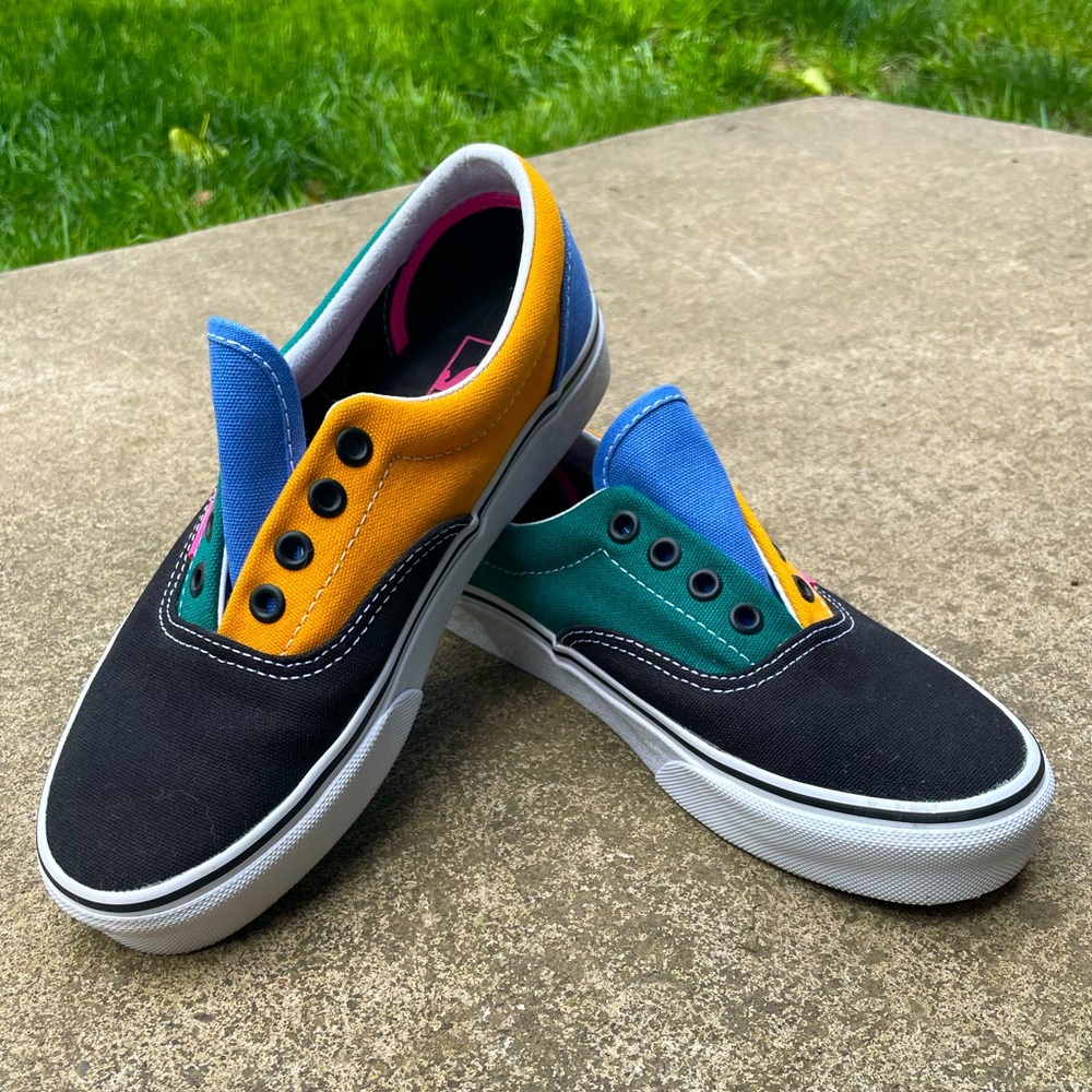 Colorblock Vans Size 6.5